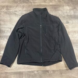 Tech by Tumi Black Fill Zip Jacket Size Large